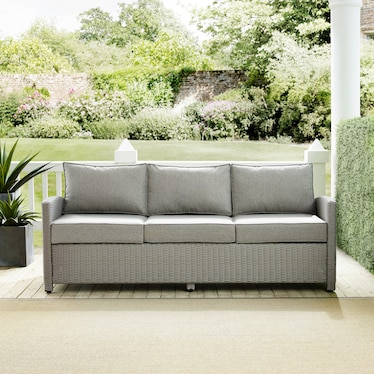Destin Outdoor Sofa - Gray