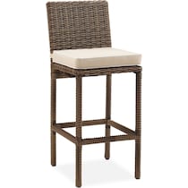destin light brown outdoor bar stools   