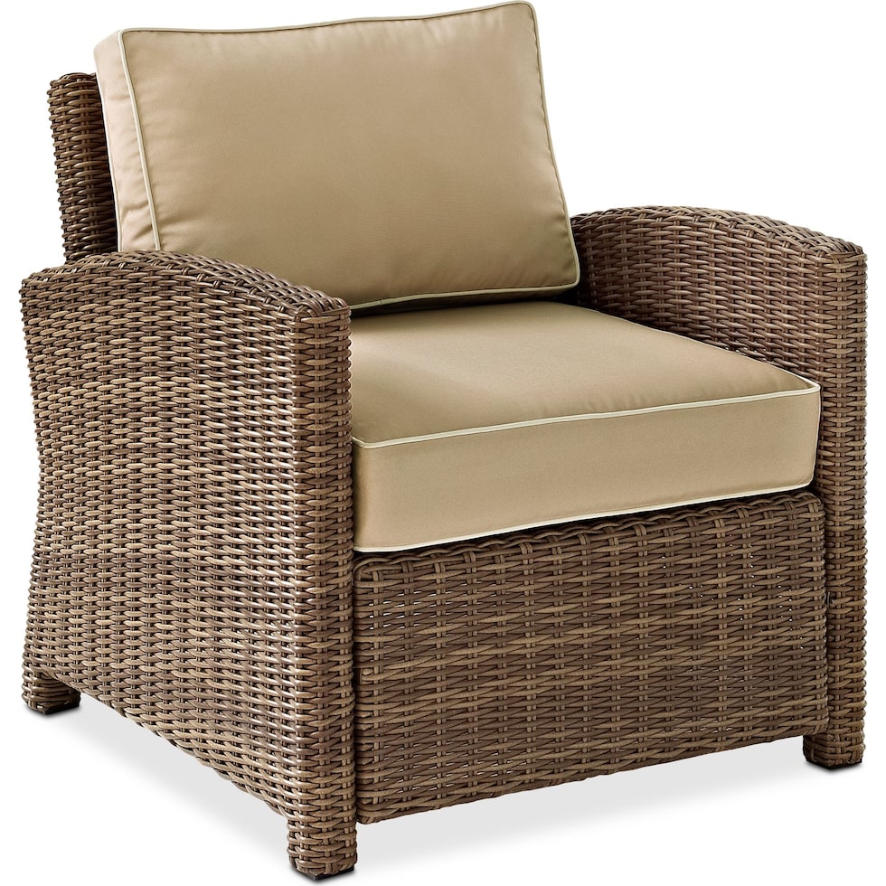 destin light brown outdoor sofa set   