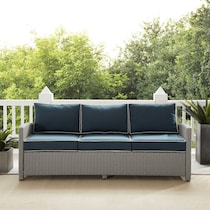 destin navy gray outdoor sofa   