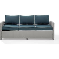 destin navy gray outdoor sofa   