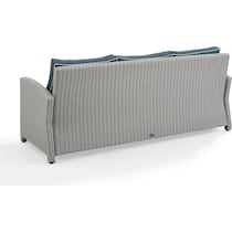 destin navy gray outdoor sofa   