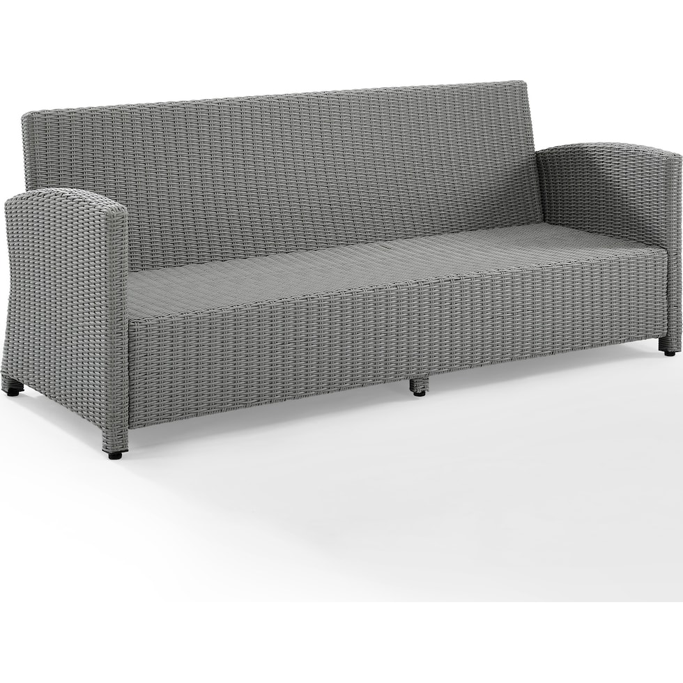 destin navy gray outdoor sofa   