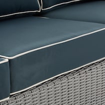 destin navy gray outdoor sofa   