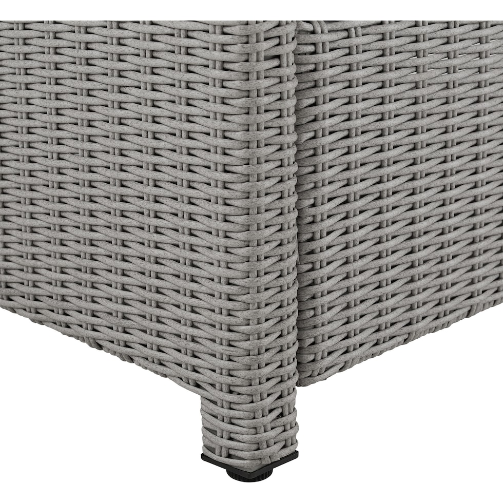destin navy gray outdoor sofa   