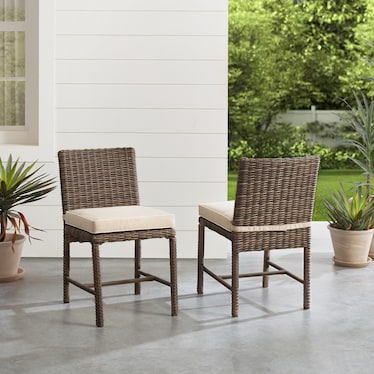 Destin Set of 2 Outdoor Dining Chairs