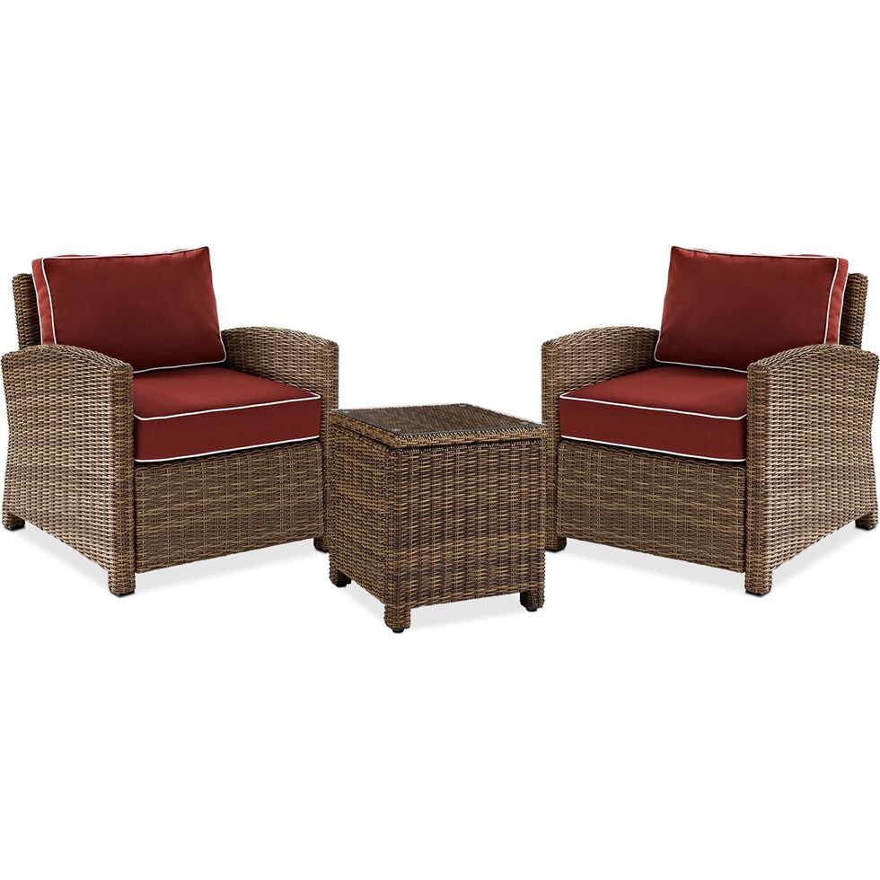 destin sangria outdoor chair set   