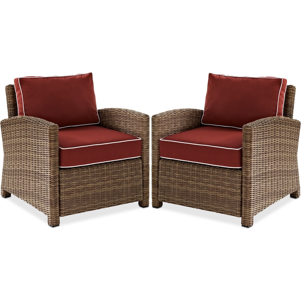 destin sangria outdoor chair set   