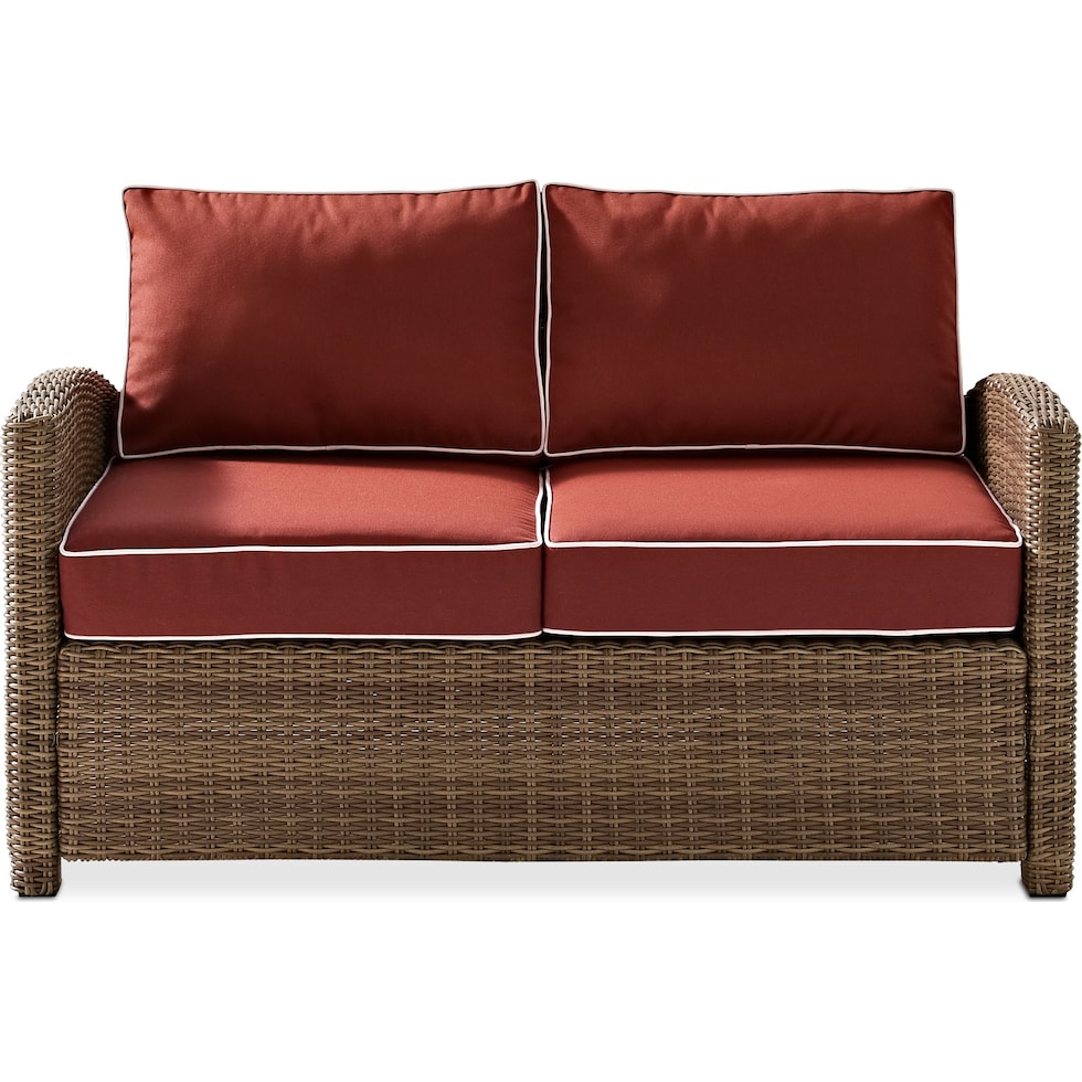 destin sangria outdoor loveseat   