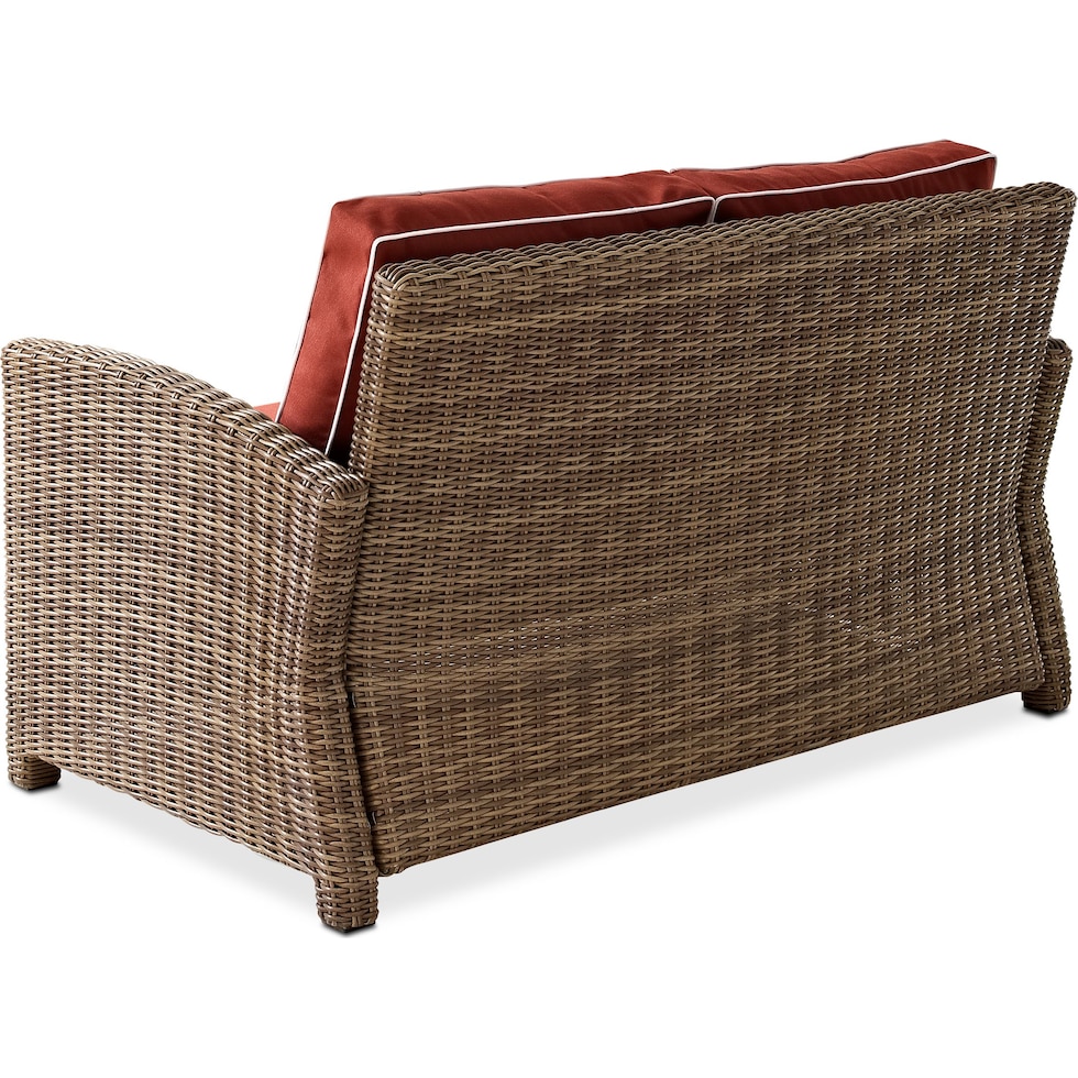 destin sangria outdoor loveseat   