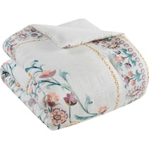 destiny multicolor full queen bedding set   