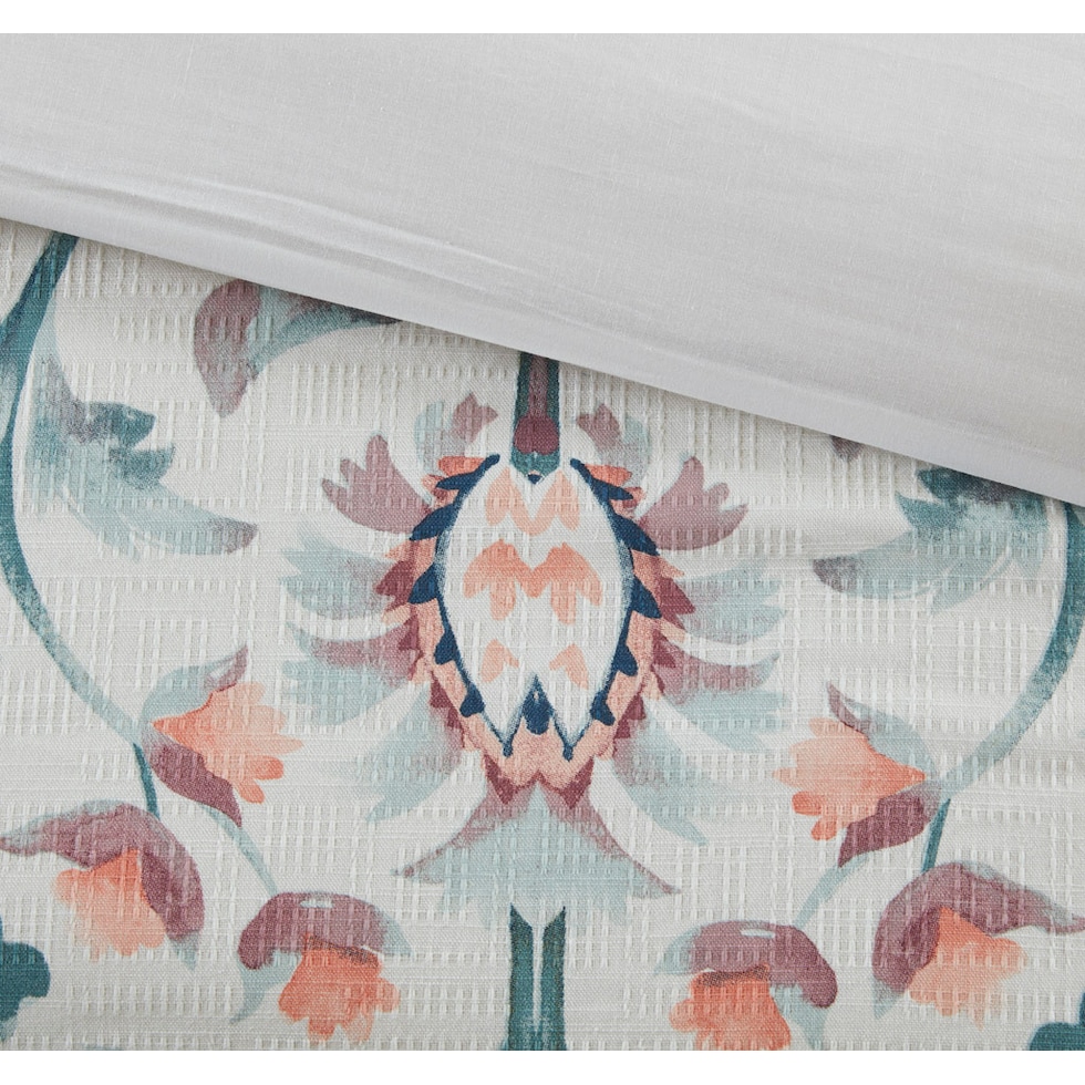 destiny multicolor full queen bedding set   