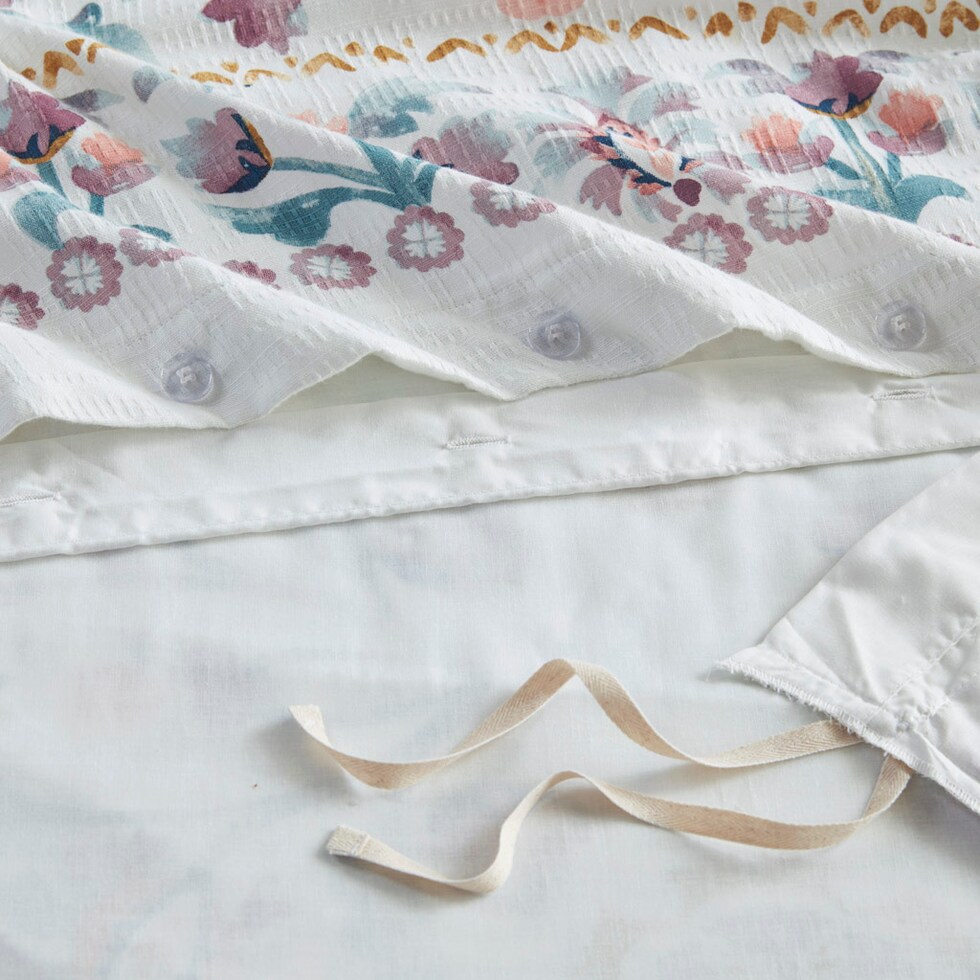 destiny multicolor full queen bedding set   