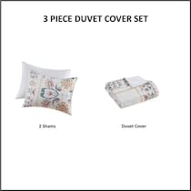 destiny multicolor king california king bedding set   