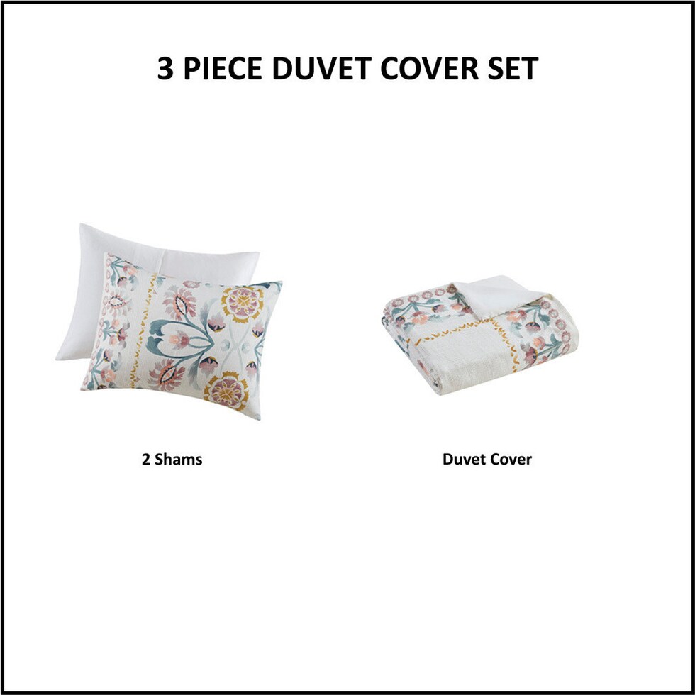 destiny multicolor king california king bedding set   