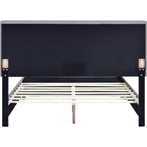 devereaux gray king bed   