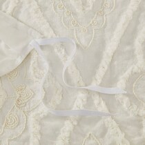 devereaux white king california king bedding set   