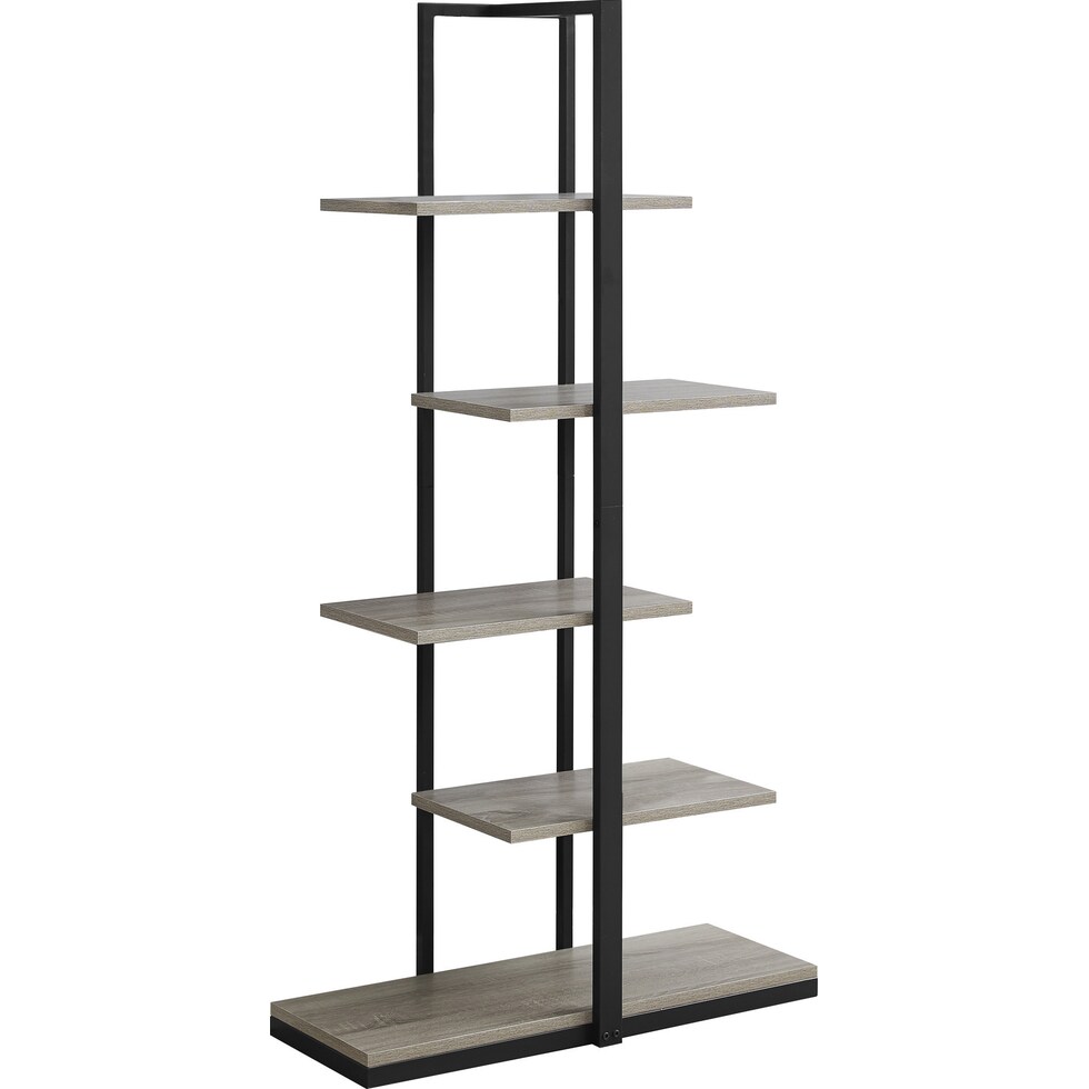 dewey light brown etagere   