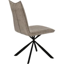 dex beige black chair   