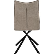 dex beige black chair   