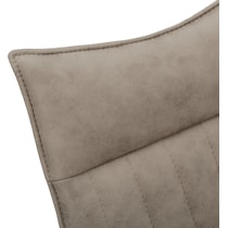 dex beige black chair   