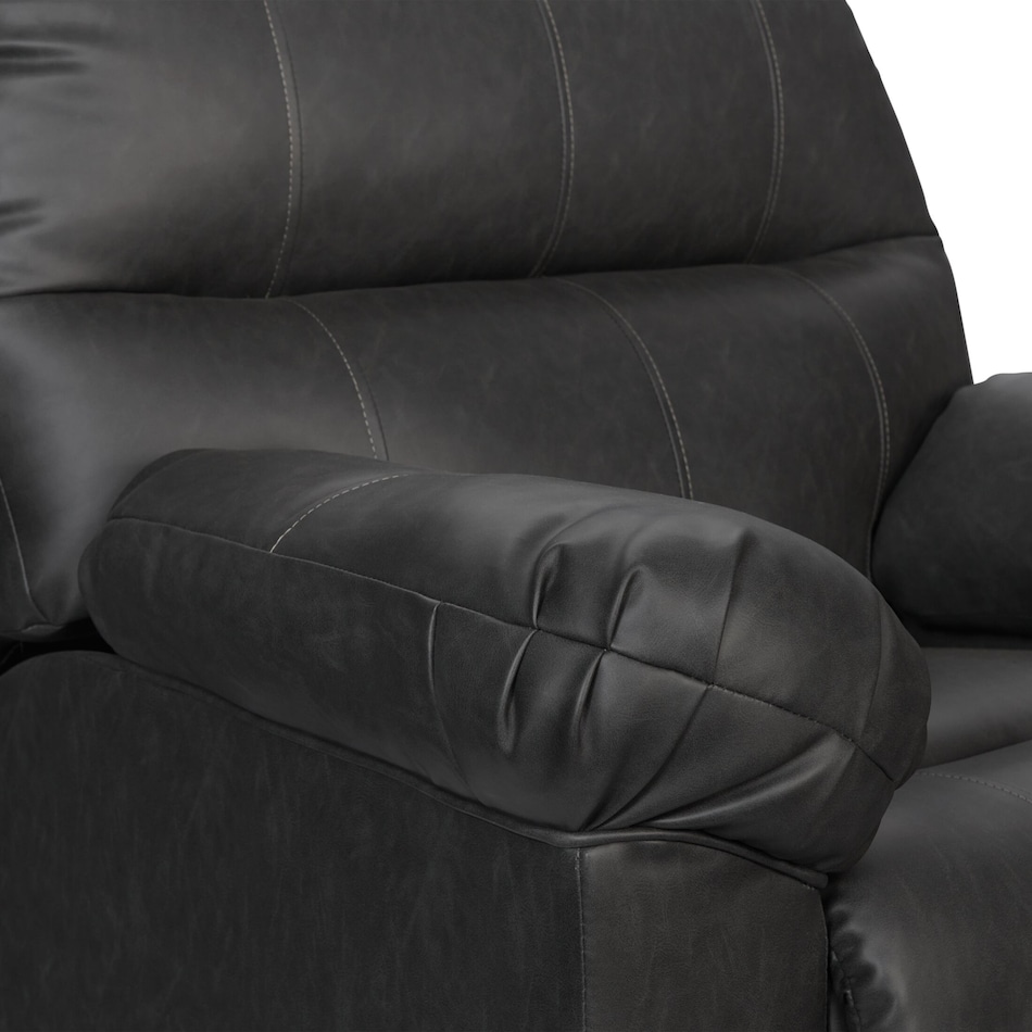 dexter gray rocker recliner   