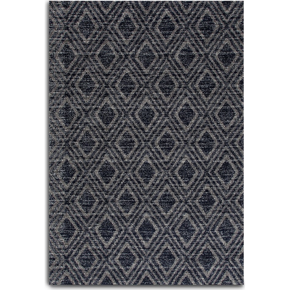 diamond gray area rug  x    