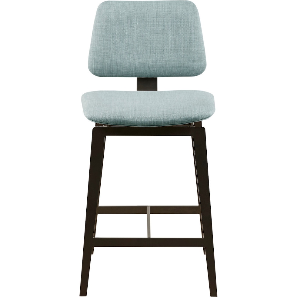 diedra blue counter height stool   