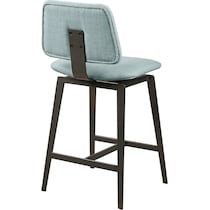 diedra blue counter height stool   