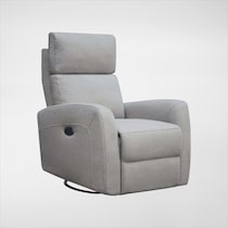 dillan gray swivel glider   