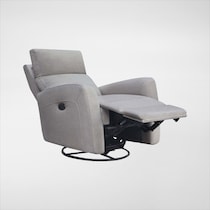 dillan gray swivel glider   