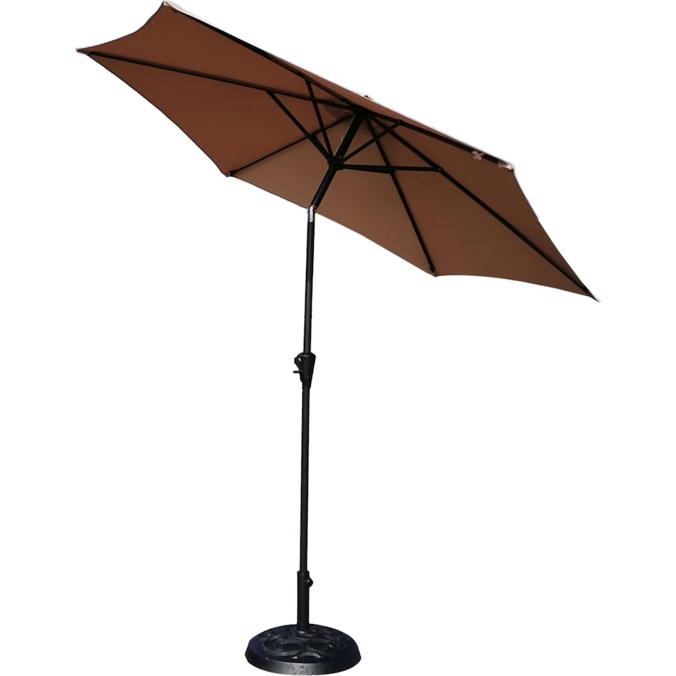 district light brown outdoor umbrella   