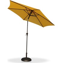 district yellow outdoor umbrella   