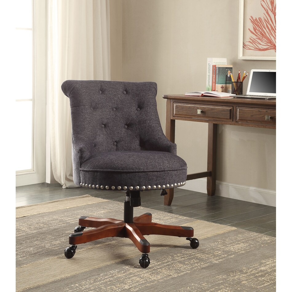 dixie blue office chair   