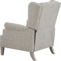 dixon gray manual recliner   