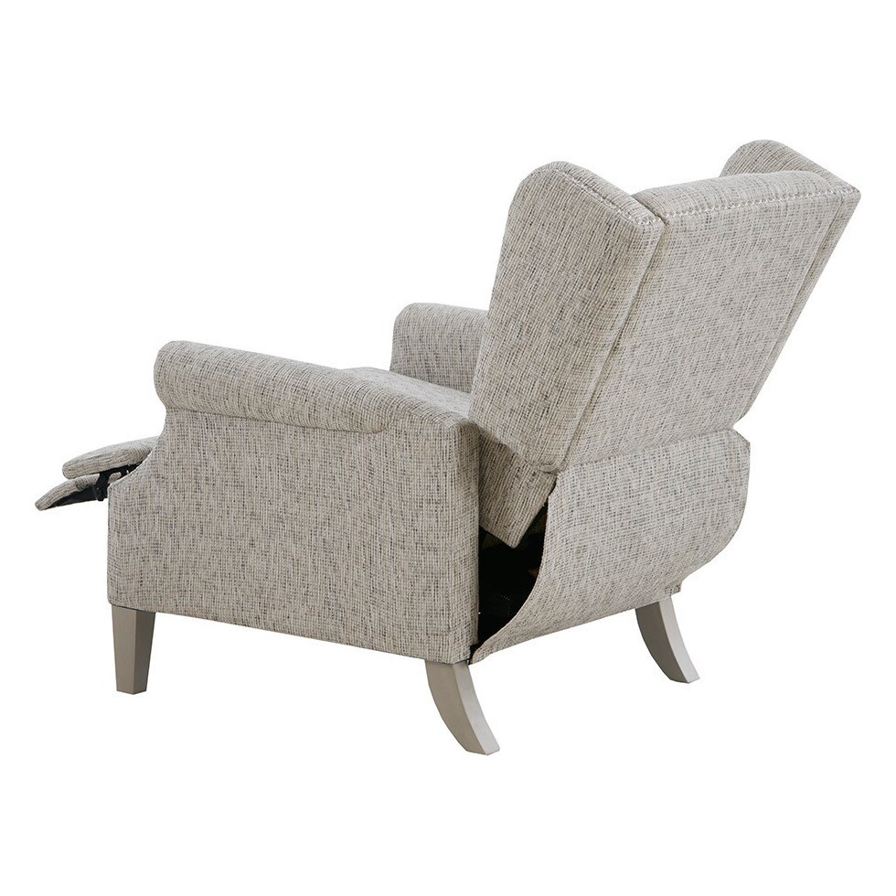 dixon gray manual recliner   