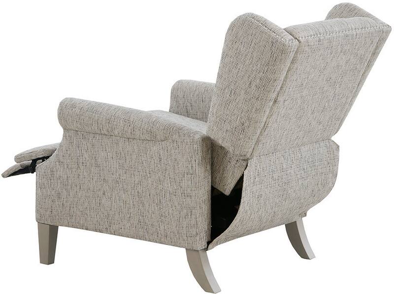 Dixon PushBack Recliner Gray American Signature Furniture