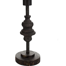 diya black table lamp   