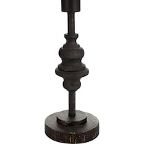 diya black table lamp   