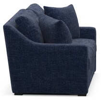 dobson blue loveseat   
