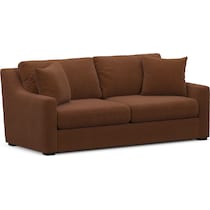 dobson dark brown sofa   