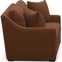 dobson dark brown sofa   