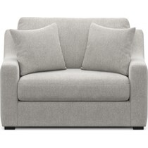 dobson gray chair and a half   