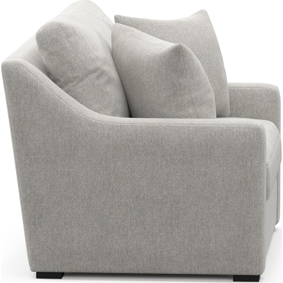 dobson gray chair and a half   
