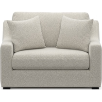 dobson gray chair and a half   
