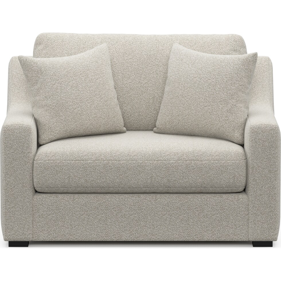 dobson gray chair and a half   