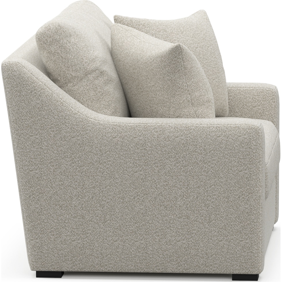 dobson gray chair and a half   