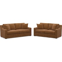 dobson light brown  pc living room   