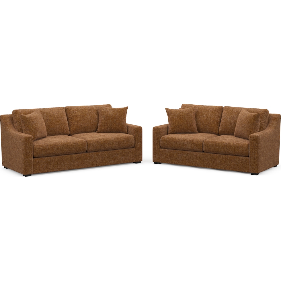 dobson light brown  pc living room   