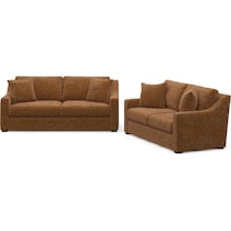 dobson light brown  pc living room   